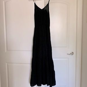 Dex black maxi dress size S